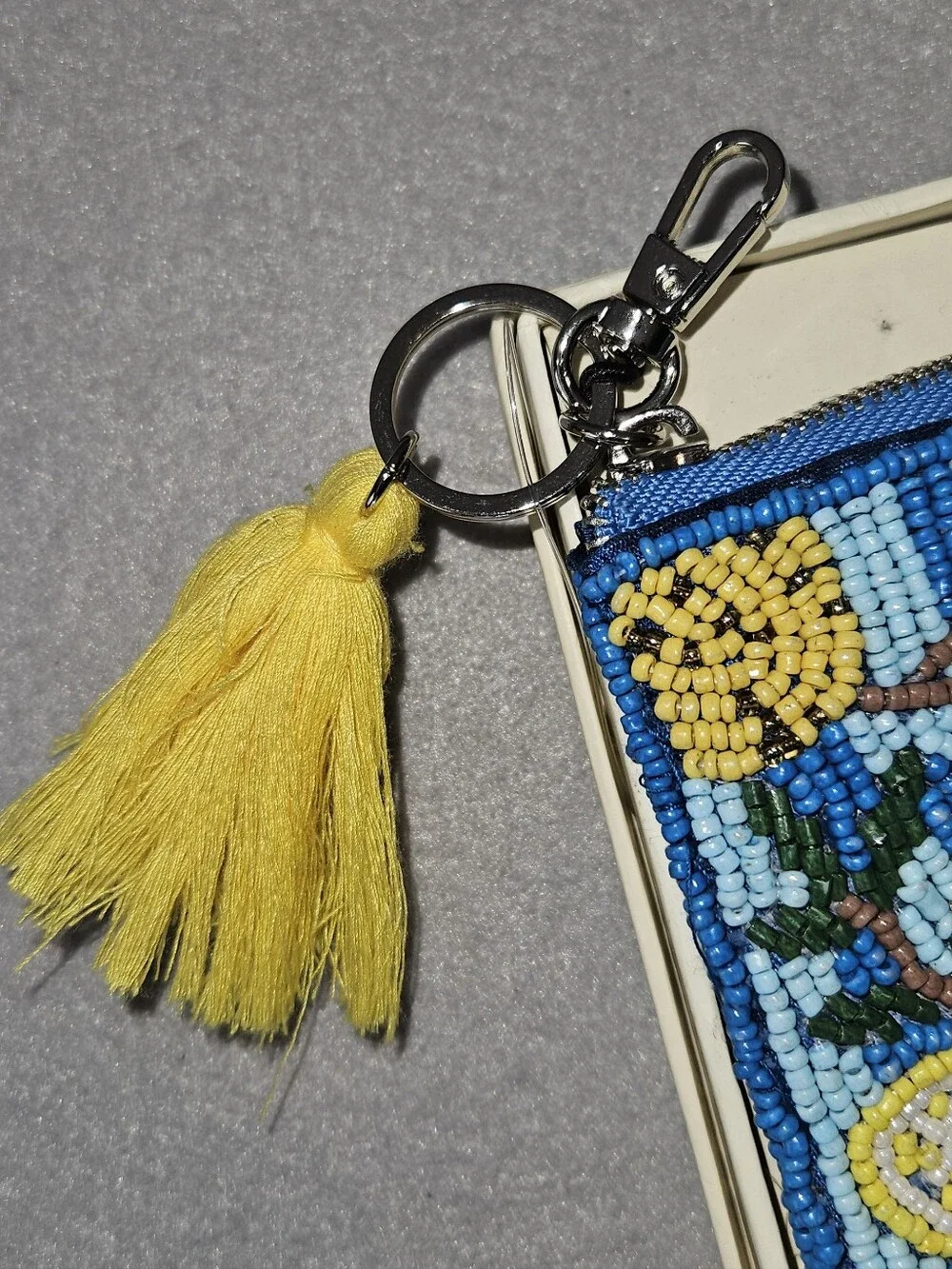Sol & Mer Viral Beaded Lemon Coin Purse & Purse Charm Set – NWT | Cottagecore